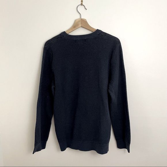 Cloudveil Tops - Cloudveil | Navy Waffle Knit Sweater